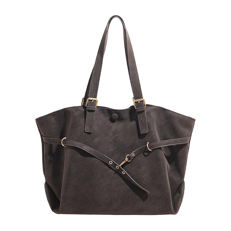 Large-capacity Retro Bag, Women's Tote Bag Single-shoulder Bag High-end Commuting Underarm Bag