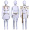 Manlu Ren K-POP Demon Hunter Girl Cosplay Costume - Lumi White Style