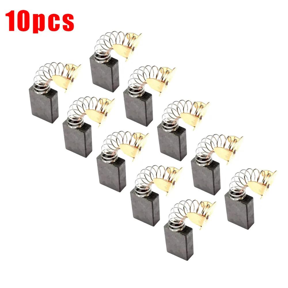 10pcs Motor  Carbon Brushes Set For Dewalt DW362K DW364 DW384 Angle Grinder 2683 Type 1 7 1/4 Circular Saw Power Tool Accessory