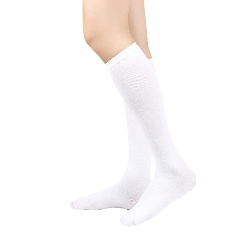 Women's Solid Color Calf-high And Knee-high Socks