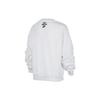 Nike Sweatshirt Kids Letter Round Neck Casual Loose Fleece Sports Kids Tops White HF0386-100