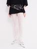 As If Cali Lace Shirring Long Curve Pants White