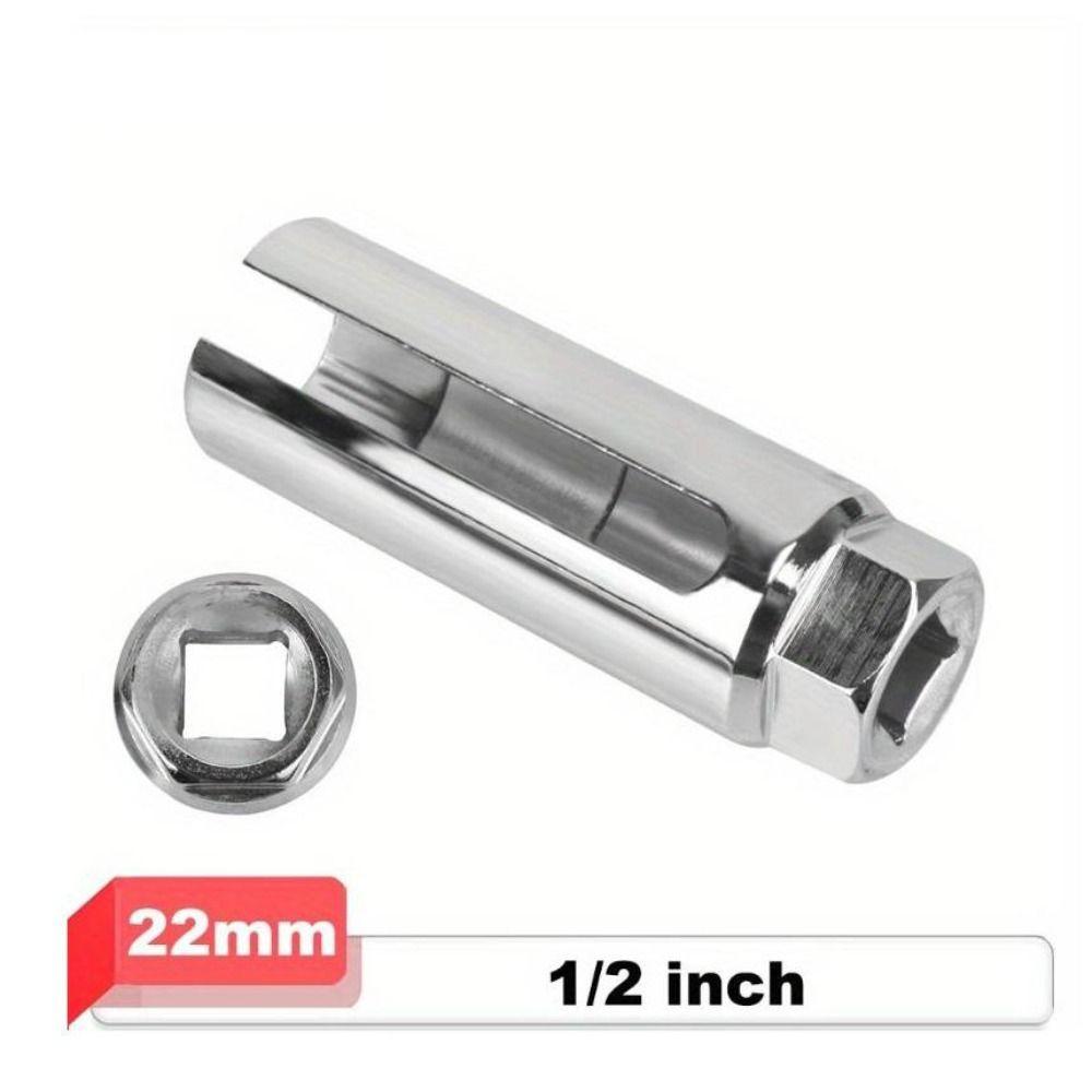 Mirror Finish Oxygen Sensor Wrench Extended Sensor Removal Socket Vehicle Maintenance