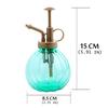 1pc Plant Flower Glass Garden Watering Pot Mister 300ml Water Cans Sprayer Bottle Spray Irrigation Supplies Hairdressing Tool