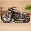 Retro Motorcycle Alarm Clock Battery Power Desktop Alarm Clock Watch Children Friends Gift Table Decor