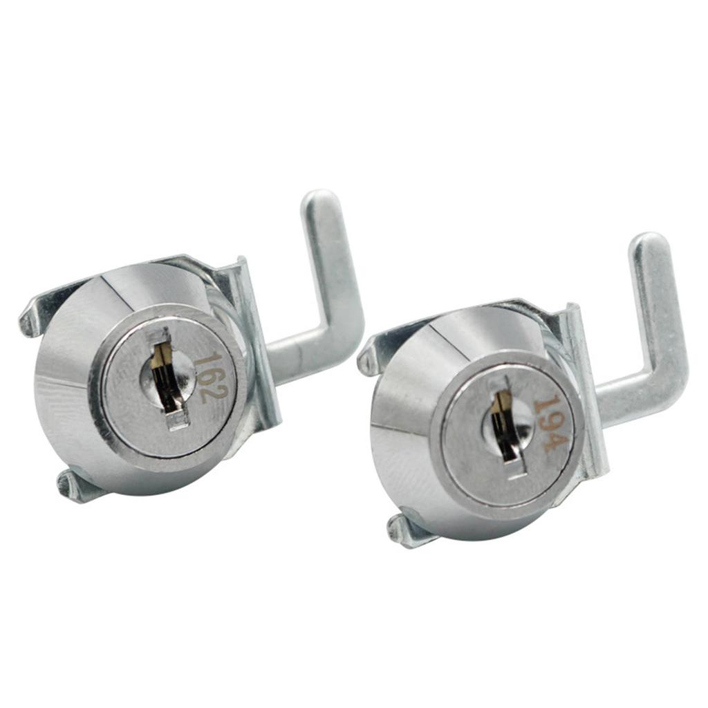 Zinc Alloy Hook Cam Toolbox Lock Keyed Alike Safety Cylinder Replacement for Retail Bar Shopping Mall