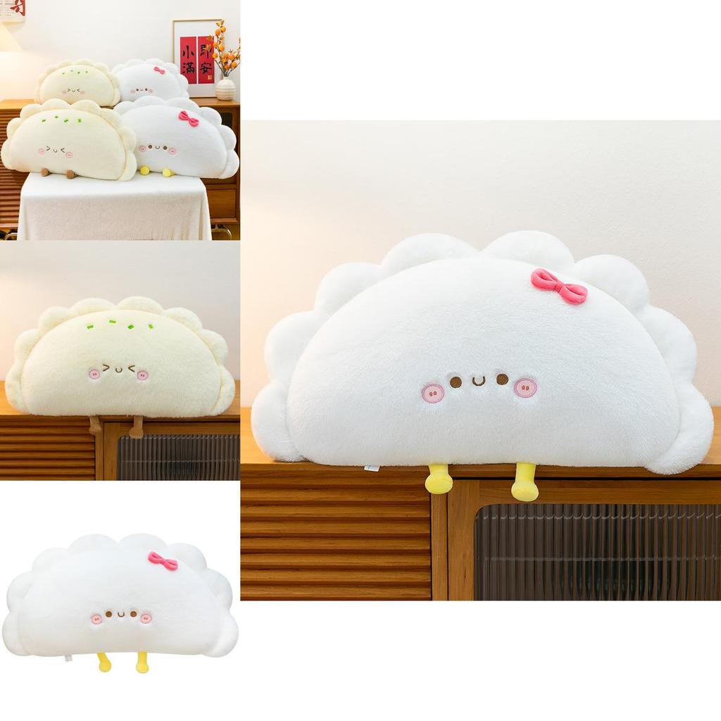 Dumplings Plush Toy With Soft Pp Cotton For Cafe Decor And Gift