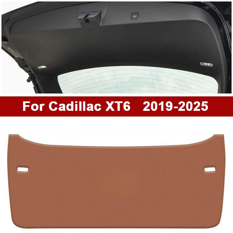 Fit Car Trunk Mat for For Cadillac XT4 XT5 XT6 2016-2025 Tailgate Boot Liner Pu Leather Waterproof Anti-Kick Accessories