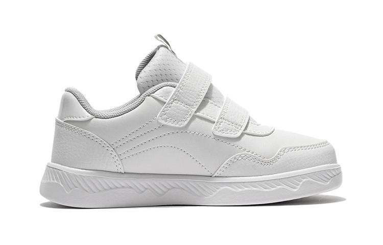 Li Ning YOUNG Breathable And Lightweight Kids Lifestyle Shoes White Children Aged 3 7 Years Old YKNS022-17