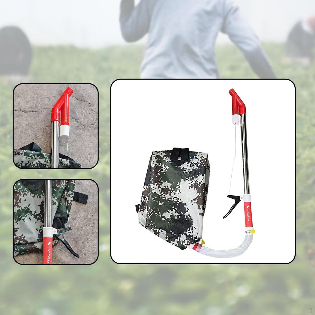 Backpack Manure Spreader for Efficient Fertilization in Corn And Turf