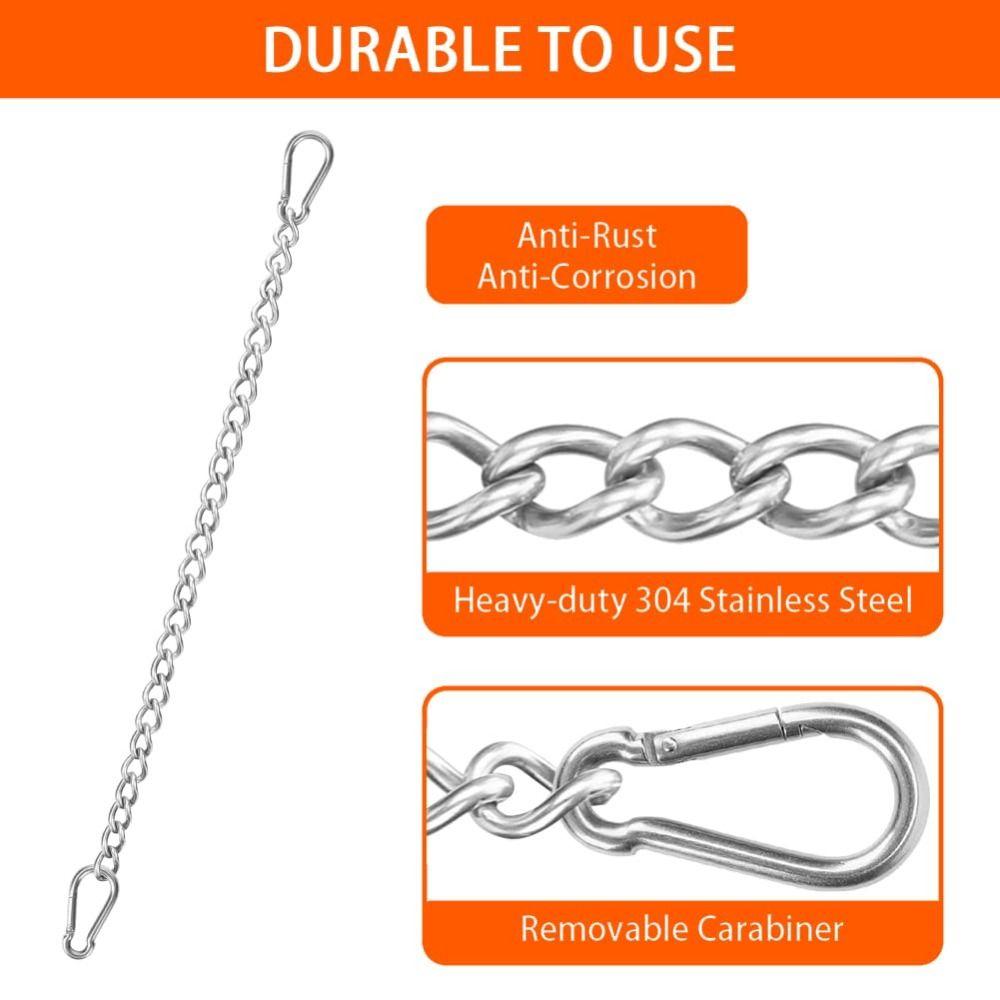304 Stainless Steel Swing Chain 3.5mm Dog Chain Leash  Hanging Chair Hammock Suspension