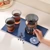 Foldable Coffee Drain Mats Soft Rubber Heat Insulation Pad Durable Kitchen Drain Mat  for Home