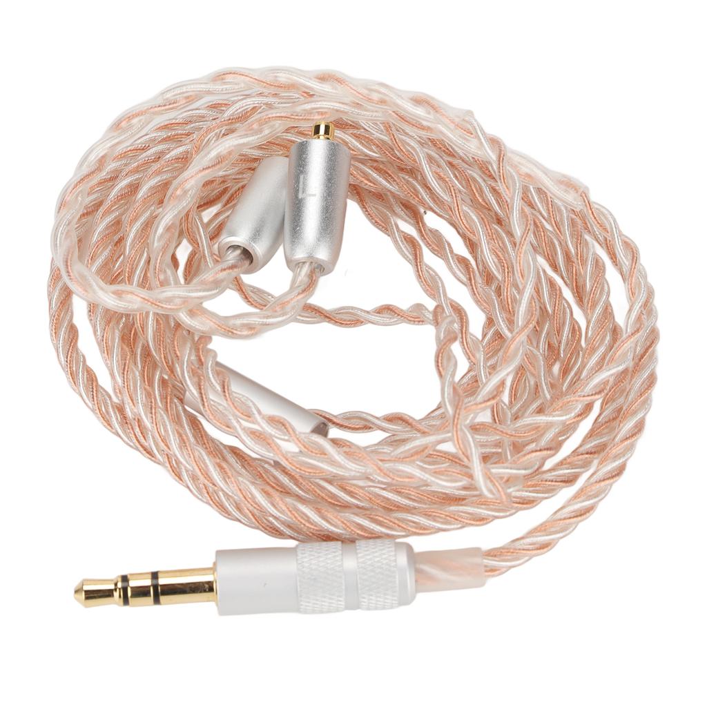 Earphone Cable Silver Plated Headphone Replacement Cable for SE215 SE315 SE425 SE535 SE846 UE900 ES60