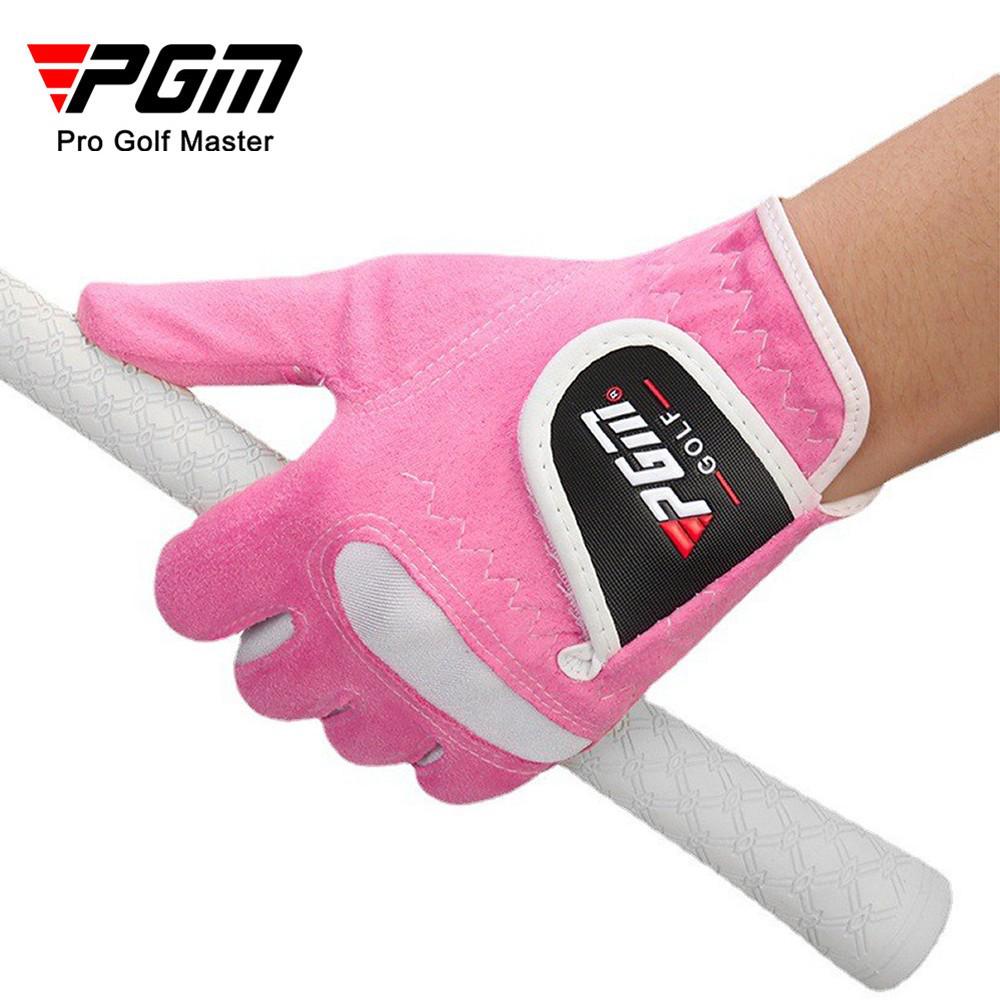 PGM Women's Fingerless Golf Gloves - Microfiber, Non-slip, Wear-resistant