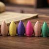 Alloy Mini Boshan Incense Burner Chinese Ancient Home Indoor Decoration Sandalwood Stick Cense Holder Desk Ornaments
