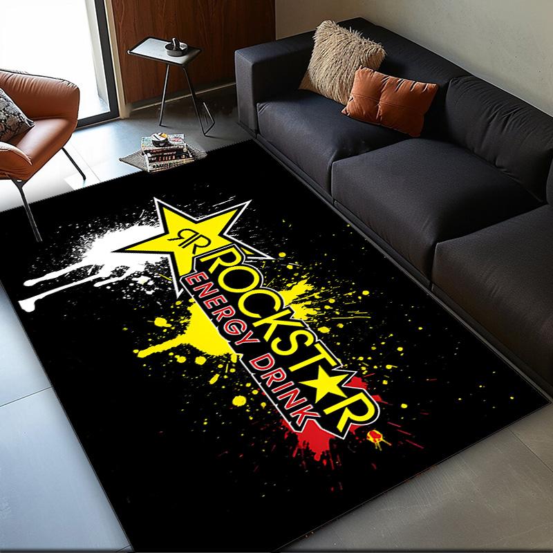 Energy Drink Area Rug Suitable for Indoor And Outdoor,Carpets for Playroom, Homes, Offices, Living Rooms,Home Decor,Christmas Fan Gift