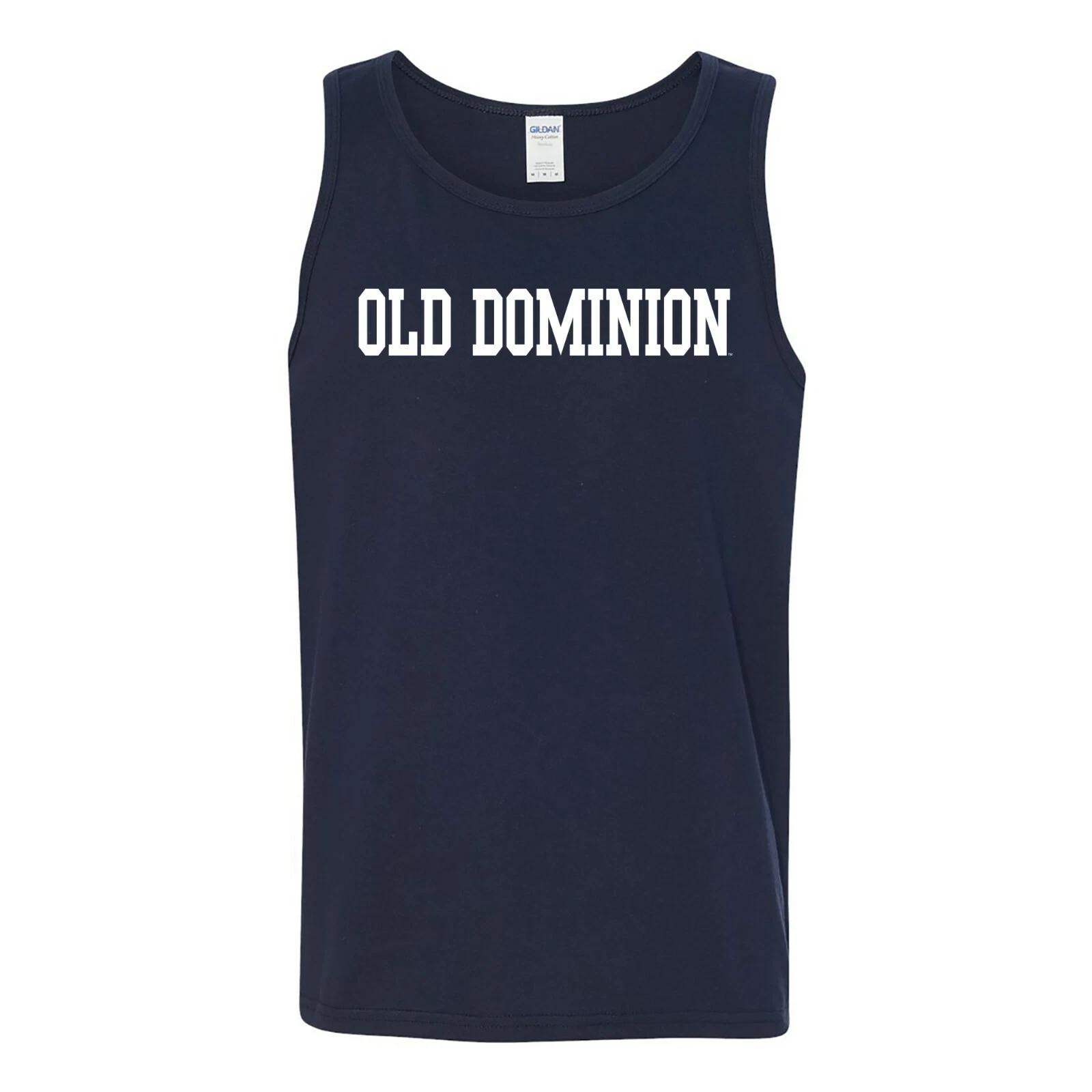 Old Dominion Monarchs Basic Block Tank Top - Navy 4XL