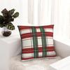 Plaid & Holiday Christmas Pillow Case Morden Pillow Cover Square Graphic Cushion Cover Pillowcases Office Car Home Decorative