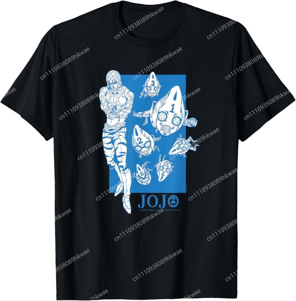JoJos Bizarre Adventure Mista Six Bullets Anime Fashion Casual Funny TShirt S6XL Summer