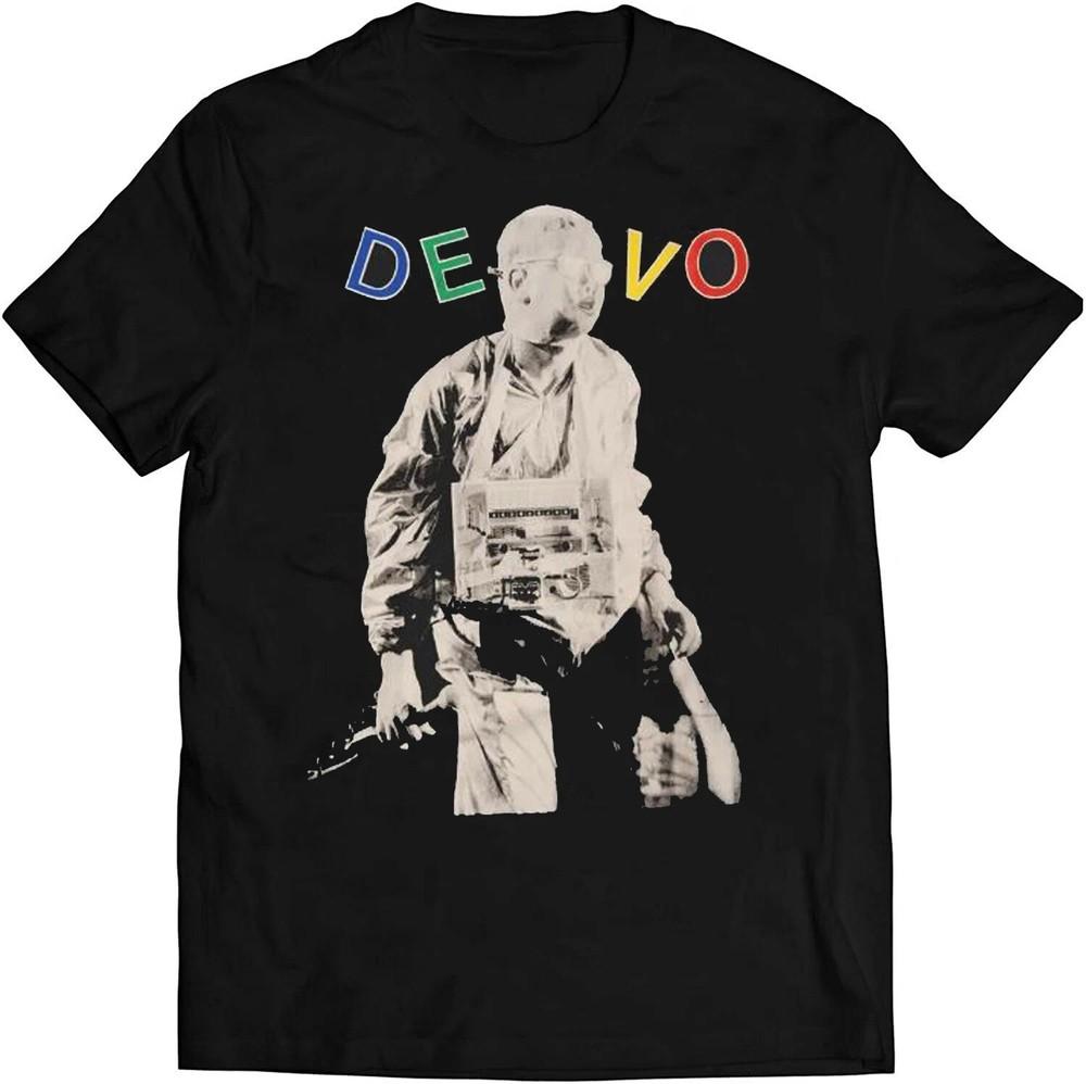 DEVO Booji Boy Tee shirt men all size S to 5XL BLACK COTTON BT1359 Unisex T-Shirt XXL