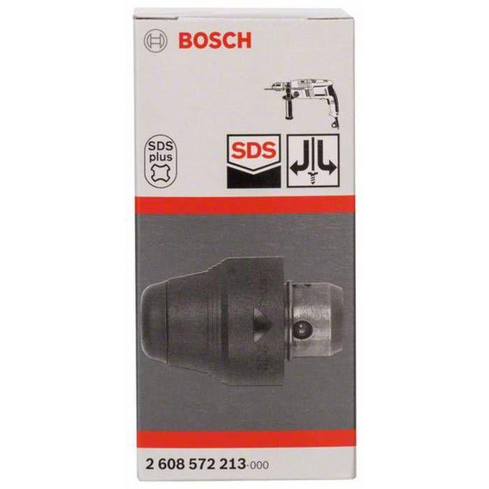 Mandrins interchangeables sans clé - BOSCH - 2608572213 - SDS-Plus - Quick-Change - Facilité d'utilisation