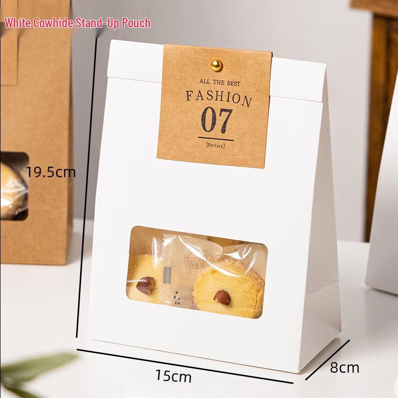 Kraft Paper Stand-Up Food Packaging Bags