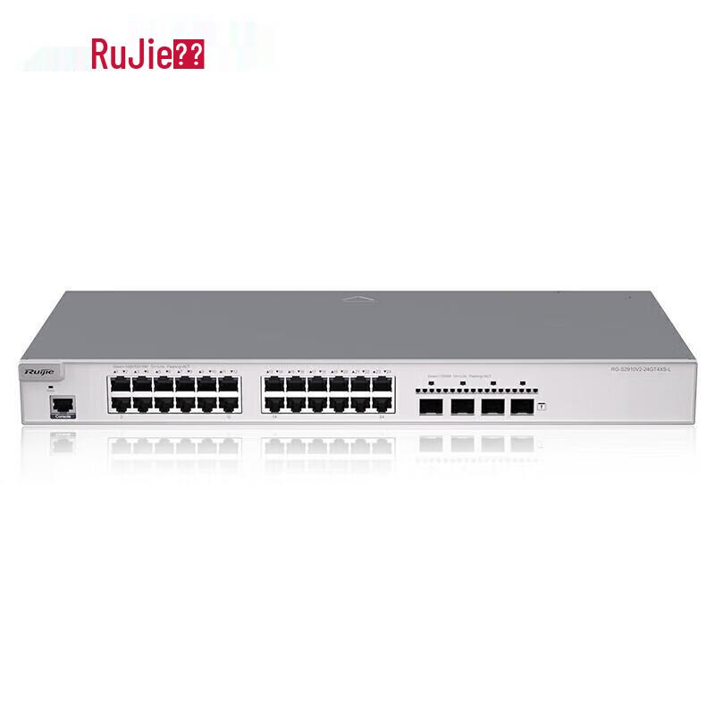 

Ruijie RG-S2910-24GT4XS-L Gigabit Managed Access Switch