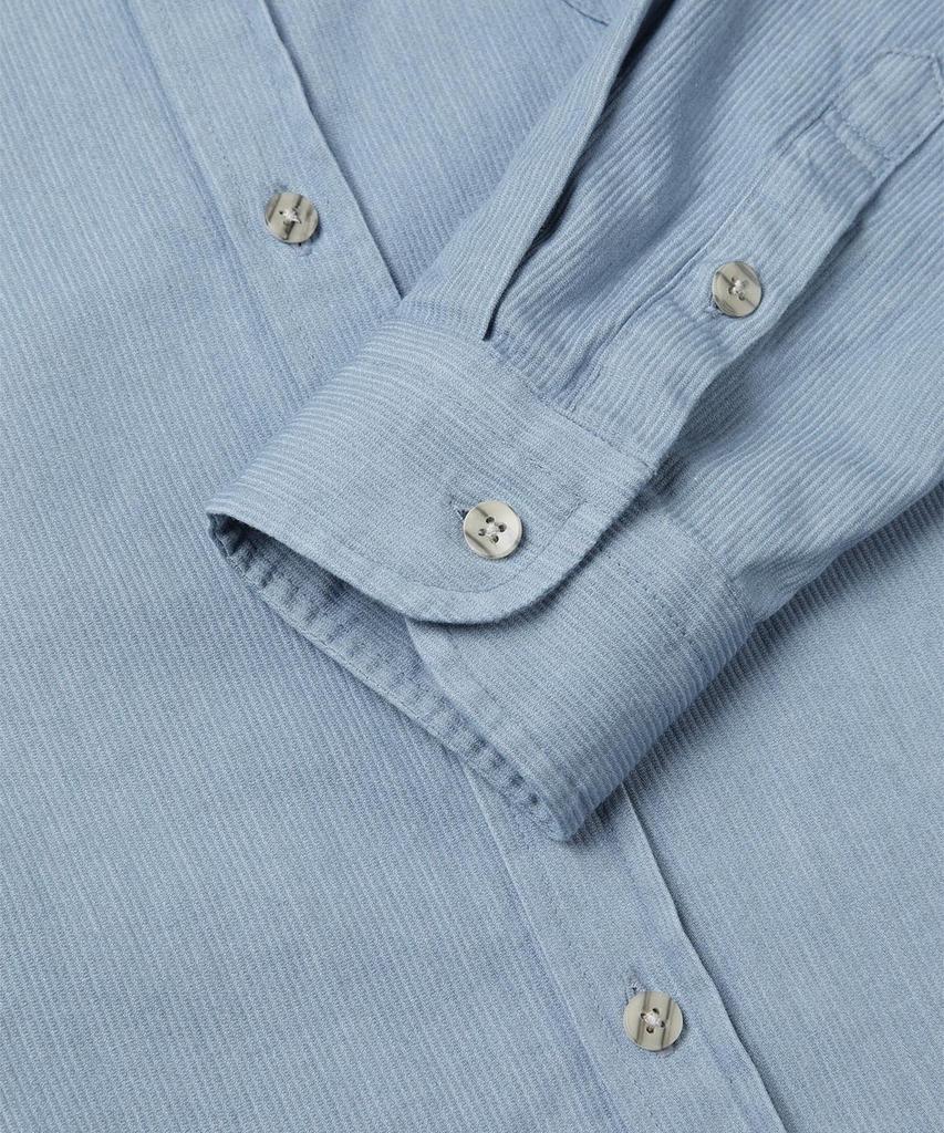 PANICALE Corduroy Denim Pocket Shirt [Sky Blue]