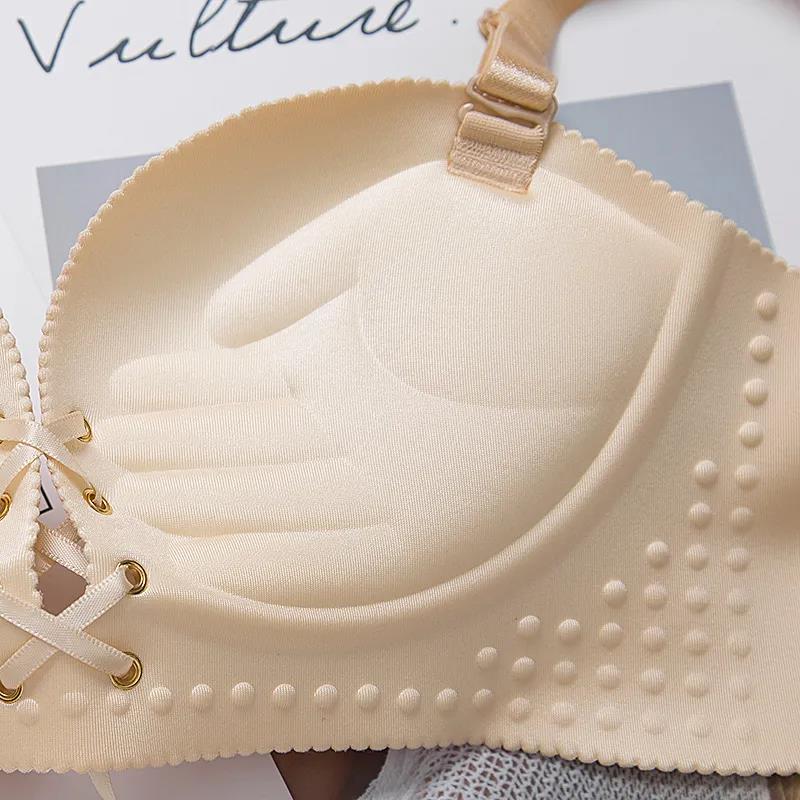 Дышащий модный сексуальный бюстгальтер пуш-ап цельное нижнее белье бесшовное — фото 3