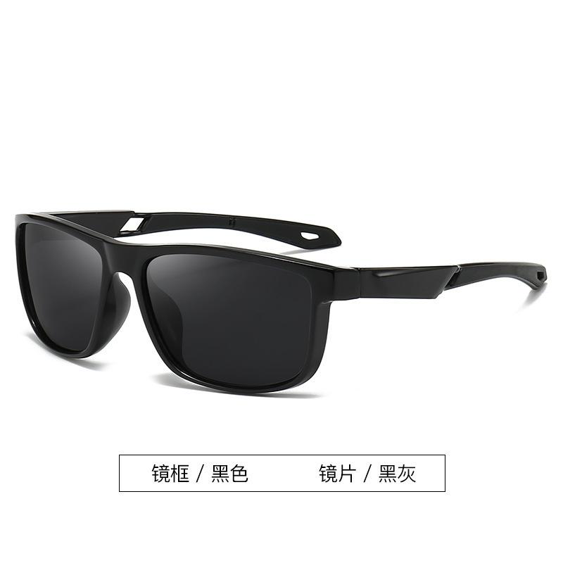 Venkovní polarizační sluneční brýle, pánské sportovní fotosenzitivní sluneční brýle s měnícími se barvami, cyklistické brýle se čtvercovým rámem 3235