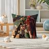 Mobile Suit Gundam Strike Gundam Anime Plush Pillow Cover Soft Short Plush Cushion Cover For Sofa Bedroom Home Decor Gift
