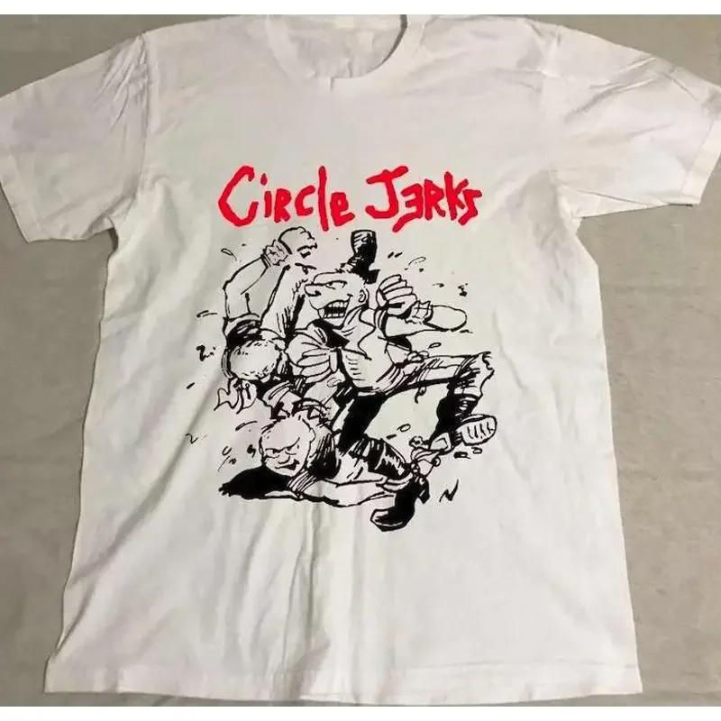 Circle Jerks 80s Tour Concert T Shirt