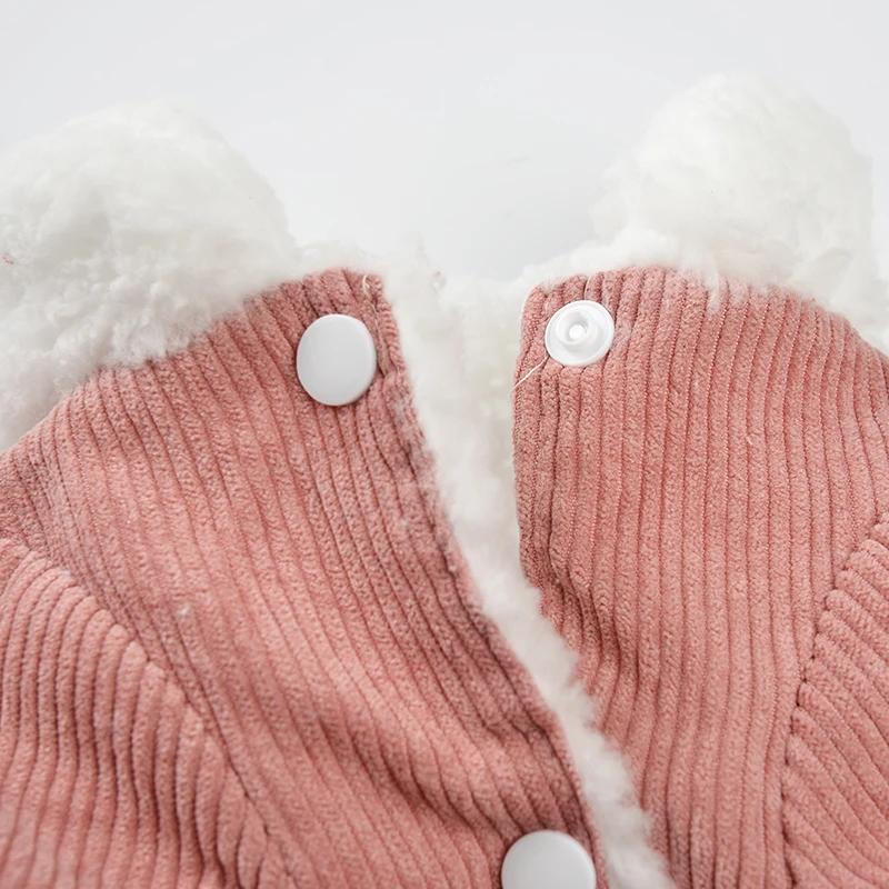 Autumn Winter Pet Dog Clothes For Small Medium Dogs Warm Coat Jacket Thicken Fleece Coat Chihuahua Yorkies Clothes Pets Clothing