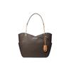 MK Bolsa Tote Corrente Jet Set Monograma Feminina Acorn-Brown 35F1GTVT3B-BROWN