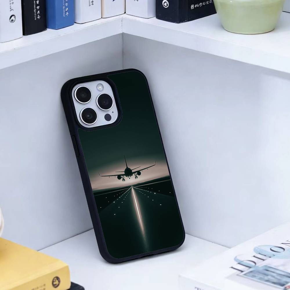 Airplane  Phone Case For iPhone 17,16,15,14,13,Pro,Max,Plus,Magnetic For Magsafe Wireless Charging