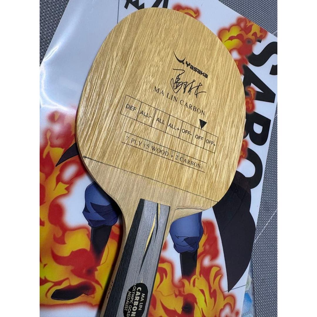 Used Yasaka Ma Lin Carbon Chinese style