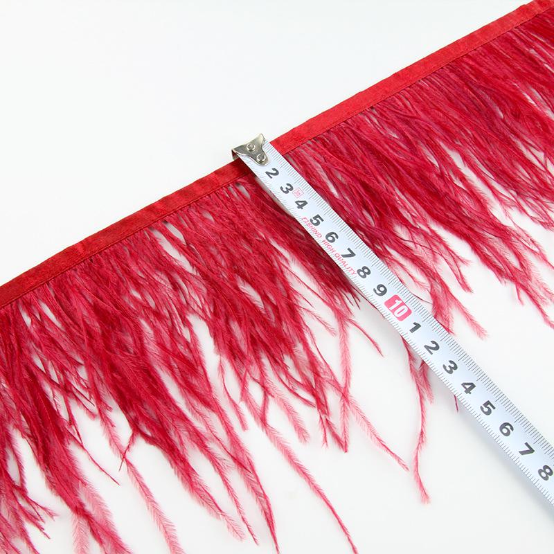 Ostrich Feathers for DIY Jewelry, Clothing Accessories, Cuffs, and Skirt Decoration
