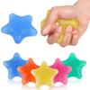 Finger Strength Builder Star Shape Hand Gripper Trainer SEBS Texture Finger Exerciser for Musicians and Gamers Training