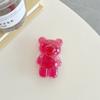 Transparent Bear Mobile Phone Airbag Bracket Gold Foil Back Sticker Creative Desktop Bracket Stable
