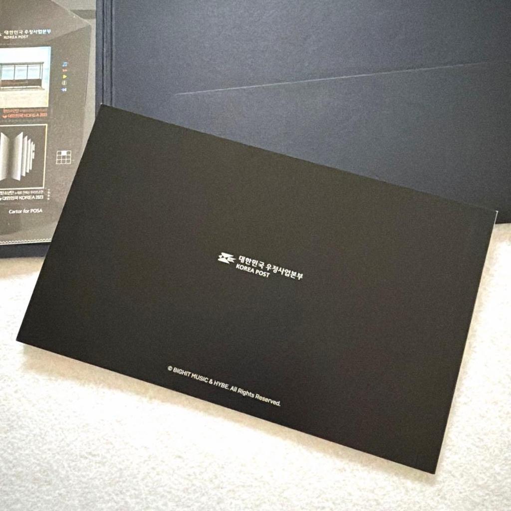 [USED] BTS 10th Anniversary Commemorative Stamp Photobook