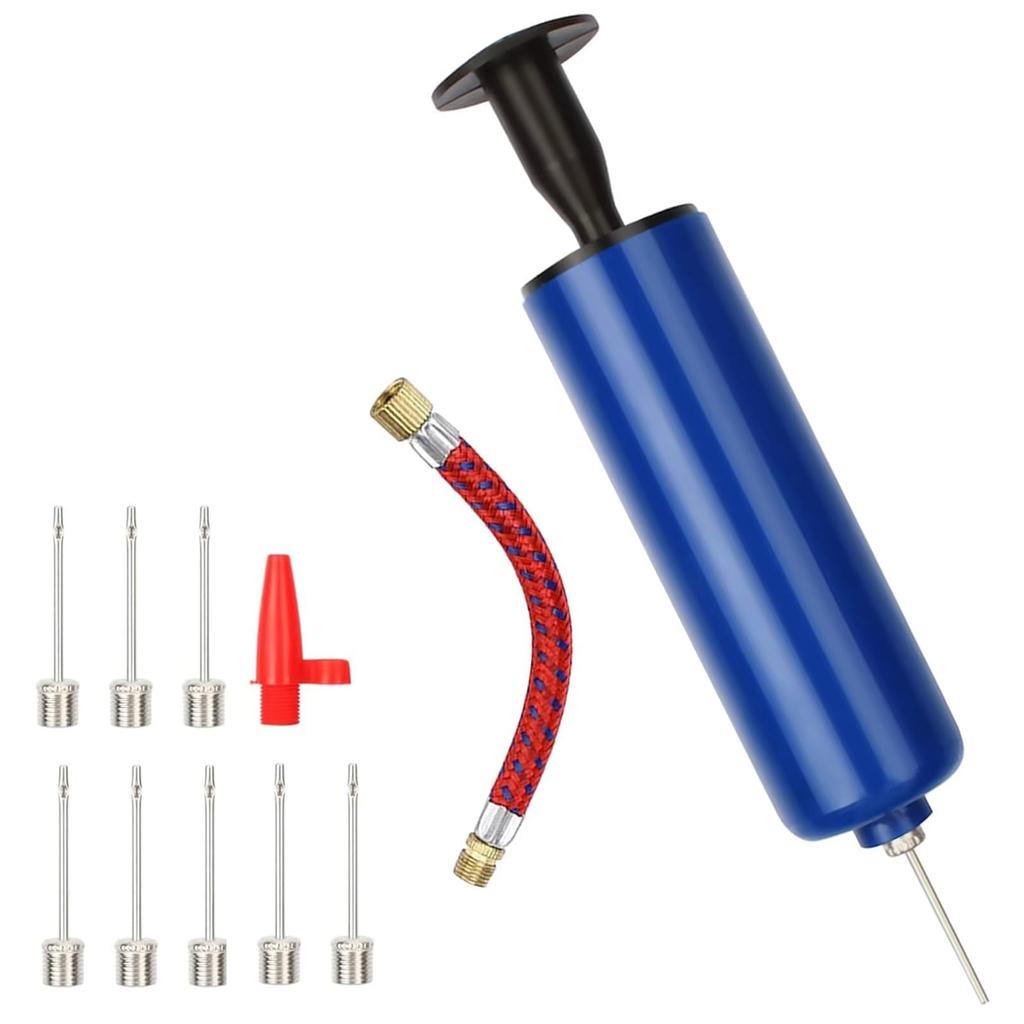 Ball Air Ball Pump Hand Swim Inflatable Easy To Water Sports Ball Includes 1 Extension 9 and 1 Air Nozzle Pump, Pump, Kit, Pump, Pump, Lightweight,