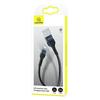 USAMS Braided Cable U55 2A Lightning black/Black 1M Sj448Usb01 (Us-Sj448)