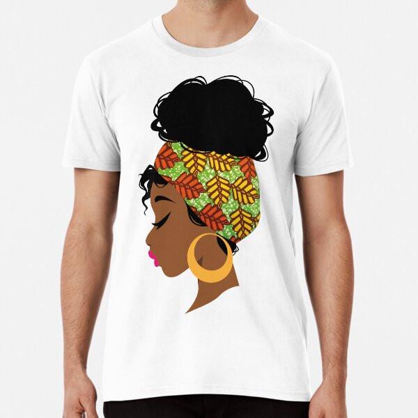 

Gorgeous Black Girl with a headwrap S to 5XL Made in the AU/USA T-Shirt 4XL