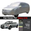 Ganzgarage für Volvo C70 Auto Outdoor Anti-UV Sonnenschutz Regen Schnee Abdeckung Staubdicht