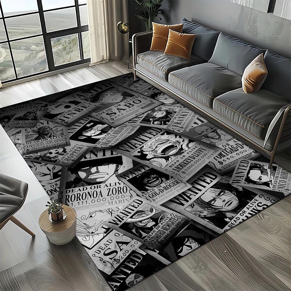 27 Style New One PIECE-E Anime Cartoon Rug Carpet for Living Room Bedroom Home Decor,Floor Mat Non-slip for Sofa Doormat Kids
