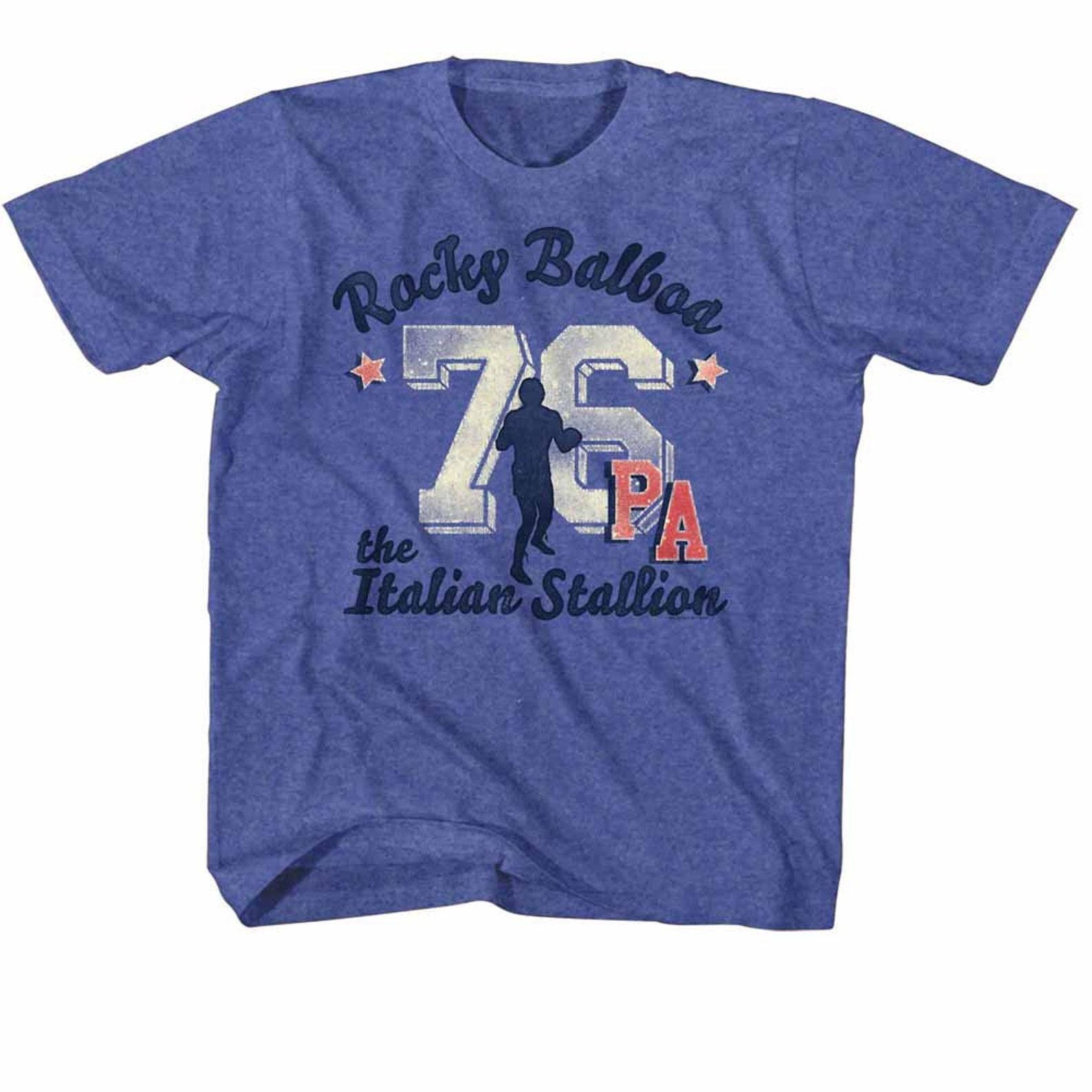 Rocky Ath 76 Take 2 Vintage Royal Children s T-Shirt 2XL