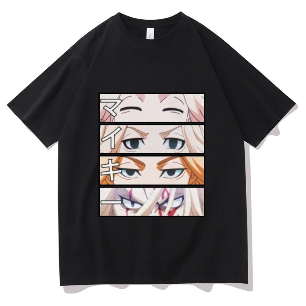 Print Tshirt Fashion Manga Graphic 