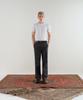 MUSINSA STANDARD Slub Denim-Like Officer Pants [Black]