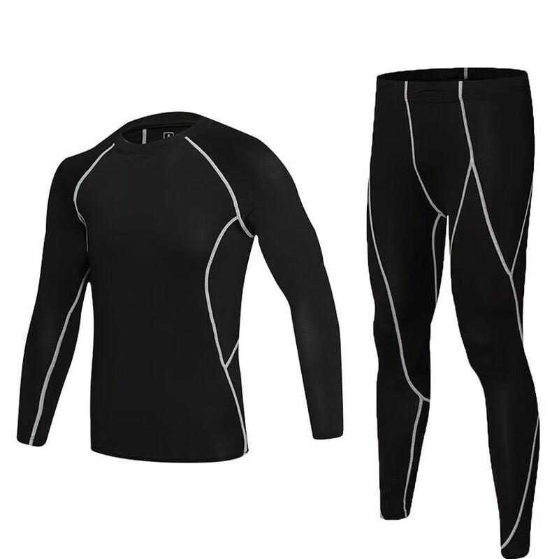 Men's Fleece-Lined Running & Fitness Set