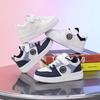 Boys' Shoes Children'S Mesh Breathable Little White Sports Shoes Medium And Older Children'S Low-Top Board Shoes